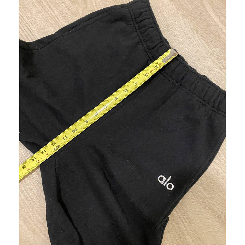 Alo Yoga Accolade Jogger Sweatpants XS Black Athleisure Lounge Streetwear - Picture 12 of 12